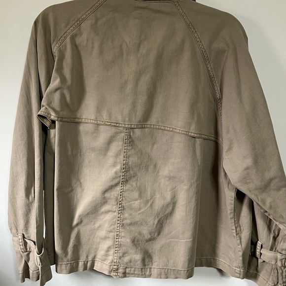 Oat New York Tan Jacket Sz Med - Picture 5 of 8